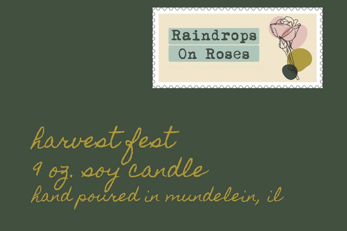 Harvest Fest-9 oz. soy candle