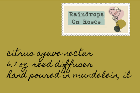 Citrus Agave Nectar-6.7 ounce reed diffuser