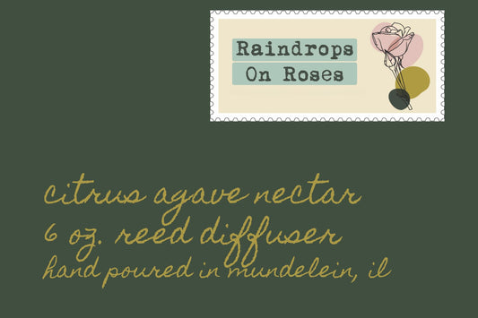 Citrus Agave Nectar-6.7 ounce Reed Diffuser