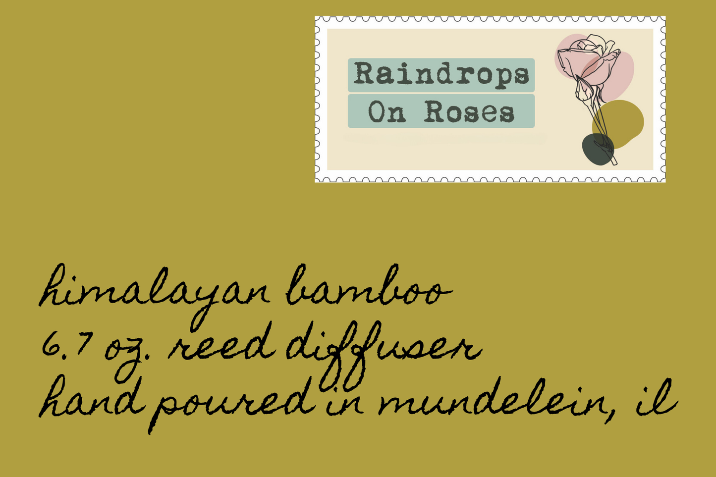 Himalayan Bamboo-6.7 ounce reed diffuser