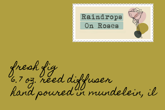 Fresh Fig-6.7 ounce reed diffuser