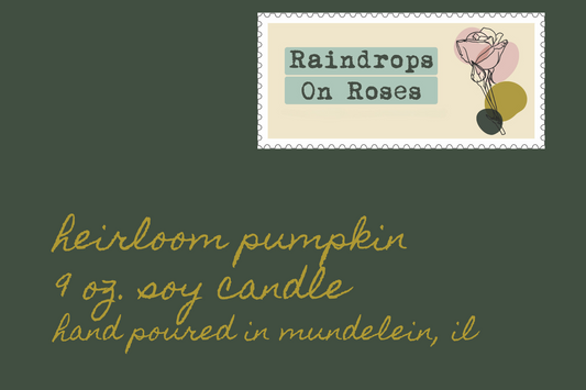Heirloom Pumpkin 9 oz. soy candle