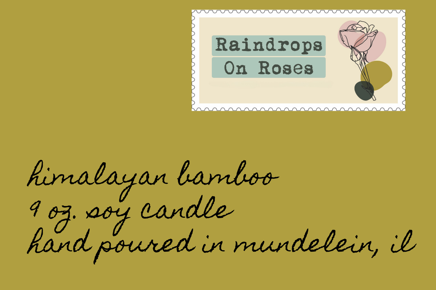 Himalayan Bamboo-9 ounce soy candle