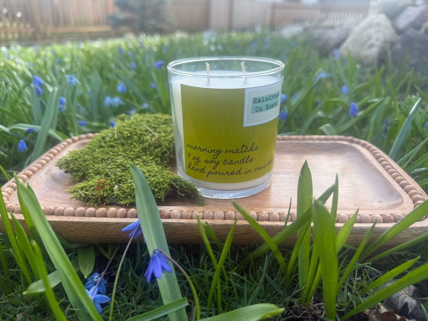 Morning Matcha-9 ounce soy candle