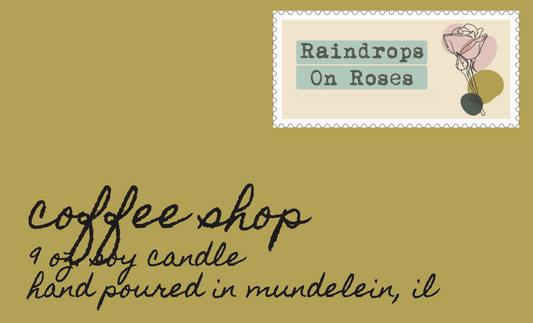 Coffee Shop-9 oz. soy candle